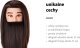 Activeshop Główka treningowa z brodą fryzjerska Gabbiano WZ4 syntetyczne włosy, kolor 4H, długość 8"+6" 6