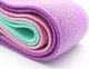 Rebel Zestaw gum do ćwiczeń materiałowy - Mini Band M, 27-55 kg, 3 gumy materiałowe, REBEL ACTIVE 1