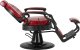 Activeshop Gabbiano fotel barberski President Czerwony 5