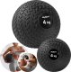 Rebel Mała piłka lekarska do ćwiczeń rehabilitacyjna Slam Ball 23cm 4kg, REBEL ACTIVE 4
