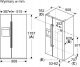 Lodówka Bosch Bosch Serie 6 KAD93ABEP chłodziarko-zamrażarka otwierana obustronnie Wolnostojący 562 l E Czarny 8