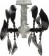 Glebogryzarka John Gardener Glebogryzarka-adapter do kosy spalinowej 32cm (wałek 28mm) (6) 4