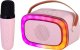 Głośnik Trevi Głośnik Trevi XR8A0108 pink bluetooth z mikrofonem 2
