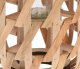 Home Styling Collection Drewniany lampion, minimalistyczna plecionka i uchwyt ze sznurka 1