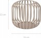 Home Styling Collection Lampion metalowy mały minimalistyczny, Ø 15 x 13 cm 1