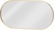 Affek Design Lustro Złote 50x25x1,5cm 1