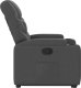 vidaXL vidaXL Podnoszony fotel rozkładany, ciemnoszary, obity tkaniną 10