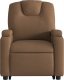 vidaXL vidaXL Podnoszony fotel masujący, elektryczny, rozkładany, brązowy 9