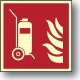 Mój dom Wózek Gaśniczy Gaśnica Przewoźna 15X15 Płyta Z Lepami Świecąca W Ciemności Libres Polska Sp Sgp-Bf009_150X150_Ps 5904937071575 1