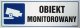 Mój dom Obiekt Monitorowany - Tabliczka 15 X 5 Pn - Płyta Libres Polska Sp Nc023_150X50_Pn 5904937403987 1