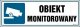 Mój dom Obiekt Monitorowany - Tabliczka 15 X 5 Pn - Płyta Libres Polska Sp Nc023_150X50_Pn 5904937403987 2