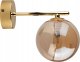 Kinkiet TK Lighting Tk Lighting Estera 4778 kinkiet lampa ścienna modern szklany klosz 1x6W G9 bursztynowy/złoty 8