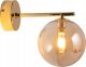 Kinkiet TK Lighting Tk Lighting Estera 4778 kinkiet lampa ścienna modern szklany klosz 1x6W G9 bursztynowy/złoty 9