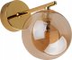 Kinkiet TK Lighting Tk Lighting Estera 4778 kinkiet lampa ścienna modern szklany klosz 1x6W G9 bursztynowy/złoty 10