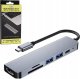 Vega ECOBOX ADAPTER TYP-C ROZDZIELACZ HDMI + TYP-C + USB + czytnik kart DEX> 3