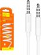 Kabel Vega Jack 3.5mm - Jack 3.5mm 2m biały 1