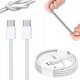 Kabel USB Vega USB-C - USB-C 2 m Biały (34803) 1