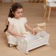 Viga Toys Kołyska Drewniana Dla Lalek Łóżeczko 3