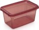 Moxom Pojemnik do przechowywania BaseStore Color, 4,5l, rabarbar, transparentny różowy 2