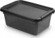 Moxom Pojemnik do przechowywania MOXOM BaseStore Color, 12,5l, coal, transparentny czarny 7