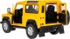 Rastar Land Rover Defender żółty RASTAR model 1:14 3