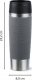 Emsa TRAVEL MUG Classic Grande thermal mug (grey/stainless steel, 0.5 liters) 3