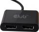 Stacja/replikator Club 3D USB - DisplayPort x2 Czarny  (CSV-1477) 2