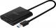 Stacja/replikator Club 3D USB - DisplayPort x2 Czarny  (CSV-1477) 1