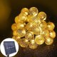 Saska Garden LAMPA SOLARNA OGRODOWA GIRLANDA ŁAŃCUCH SOLARNY 6M 40LED 2