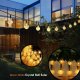 Saska Garden LAMPA SOLARNA OGRODOWA GIRLANDA ŁAŃCUCH SOLARNY 6M 40LED 3