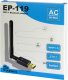 Karta sieciowa Inter-Tech INTER-TECH EP-119 Wi-Fi 5 USB Adapter 600Mbps BT 4.2 8