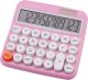 Kalkulator Genie Kalkulator 612P różowy 1