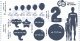 GoDan Balon foliowy Square Cars Disney 46cm 2