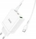 Ładowarka Hoco HOCO ładowarka sieciowa 2 x Typ C + USB A + kabel Typ C do Typ C PD QC3.0 3A 35W N33 biała 4