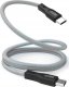 Kabel USB SBS Mobile USB-C - USB-C 1 m Szary (TECABLETCCMAG) 1