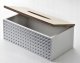 Mondex Serwetnik 13x24xh9,5cm Kratka Wiedeńska 3