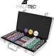 Malatec Poker - zestaw 300 żetonów w walizce HQ 23528 9