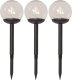 Oprawa schodowa Saska Garden LAMPA SOLARNA KULA OZDOBNA 10X34.5CM 7