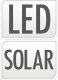 ProGarden Solarna lampa ścienna, 23 x 16 x 5 cm 3