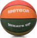 Meteor Piłka koszykowa Meteor What's up 5 zielony/pomarańczowy Uniwersalny 1