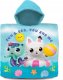 Kids Euroswan Poncho kąpielowe /ręcznik  60x120cm bawełna Koci Domek Gabi. Gabby's Dollhouse GD00001 Kids Euroswan 1
