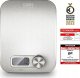 Waga kuchenna Caso | Design kitchen scale | Maximum weight (capacity) 5kg | Graduation 1 g | Ekranas type Digital | Stainless Steel 10