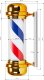 Activeshop Plafon podświetlany pole barber shop BB-02 złoty duży 3