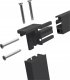 EASY LIFE MOSKITIERA DRZWI ALU 100X215 ANTRACYT PROLINE 3