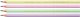 Bic Ołówek Evolution Pastel bez gumki 5szt BIC 1