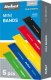 Rebel Zestaw gum do ćwiczeń lateksowy - Mini Band L, 2.3-18.2 kg, 5 gum, kolorowy,  REBEL ACTIVE 2