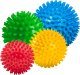 Rebel Zestaw piłeczek sensorycznych z kolcami do masażu, 4 piłeczki , ACTIVE 1