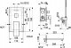 Bateria wannowa KFA 5139-401-00 / KFA / LOGON /  ZESTAW WANNOWY PODTYNKOWY Z BATERIĄ 3 FUNKCYJNĄ, CHROM / 2