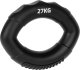 Rebel Silikonowy ściskacz do rehabilitacji rąk, 0 - 27 kg , czarny , REBEL ACTIVE 1