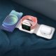 Ładowarka Vega ŁADOWARKA MAGSAFE BEZPRZEWODOWA WIELOFUNKCYJNA  3w1 TELEFON SŁUCHAWKI ZEGAREK> 3